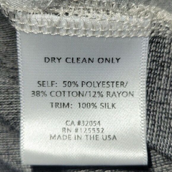 ANTHROPOGIE DOLAN CHEVERON RIVET TRIMMED TANK TOP SILK EDGES MED - Picture 9 of 11